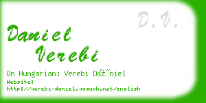 daniel verebi business card